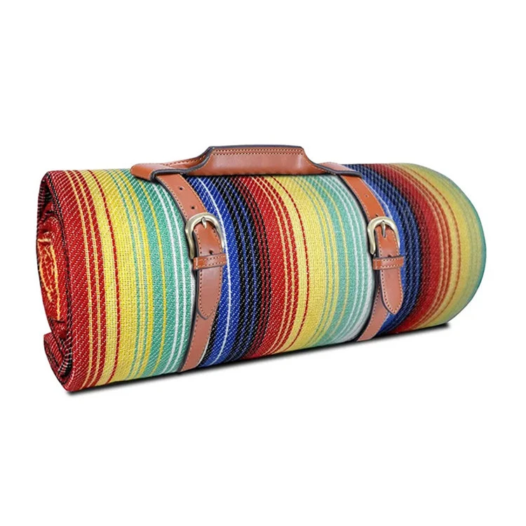 100 persen Polyester Travel Plushs Fleece Picnic Blanket