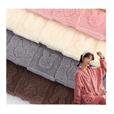 Kain Bulu Sherpa Jacquard 3D