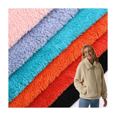 Mantel Jaket Kain Sherpa Mewah