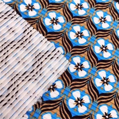 Custom Rib Knit Fabric