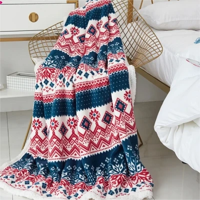 Selimut Natal Lapisan Ganda