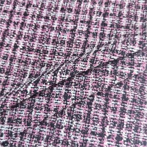 Plaid Knitting Jacquard Fabric