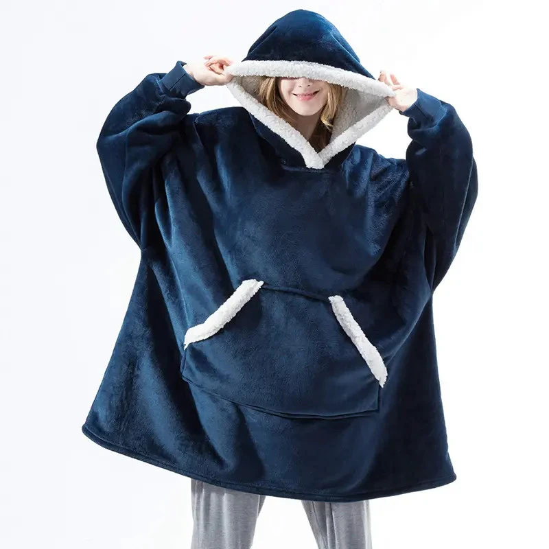 Selimut Hoodie Bulu Kutub