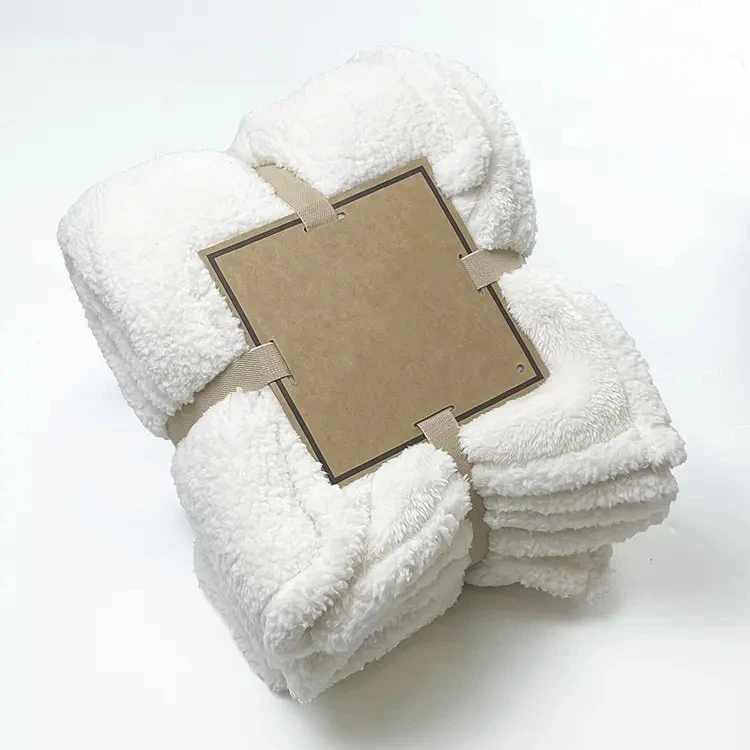 Selimut Sherpa Putih