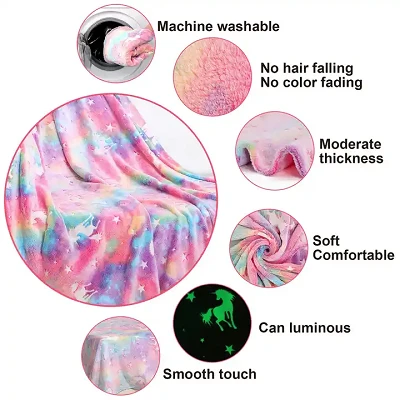Custom Flannel Luminous Blanket