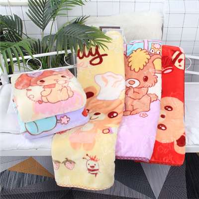 Selimut Bayi Raschel Dua Lapis