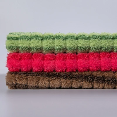Kain Jacquard Sherpa satu sisi