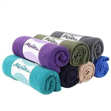 Selimut bulu kutub warna solid