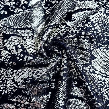 95% Polyester 5% Spandex Gilding Fabric