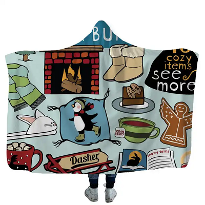 Hoodie Blanket kebesaran