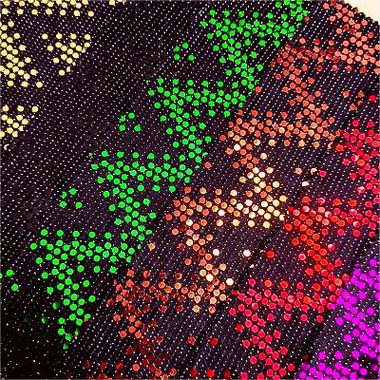 Kain cetak untuk gaun yang indah