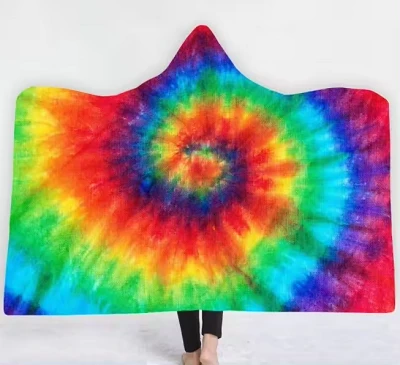 Ikat selimut hoodie yang diwarnai